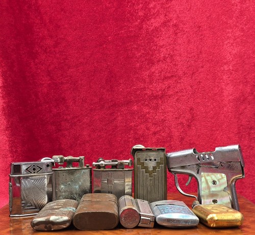 Lot briquet ancien vintage - lot,