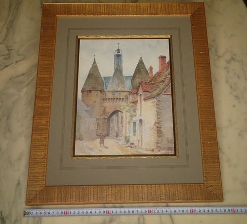 1930 berry château - berry, porte