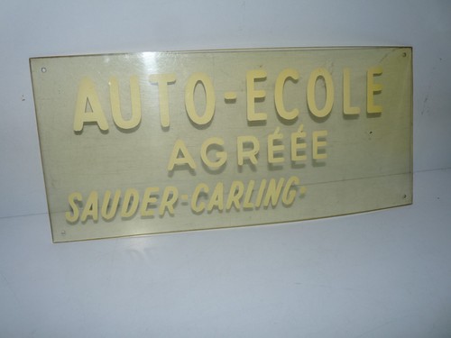 Ancienne plaque publicitaire - plaque,