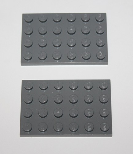 Lego dkstone plate 4x6 ref - 2, x