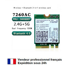 Carte wifi Intel 7260NGW M2