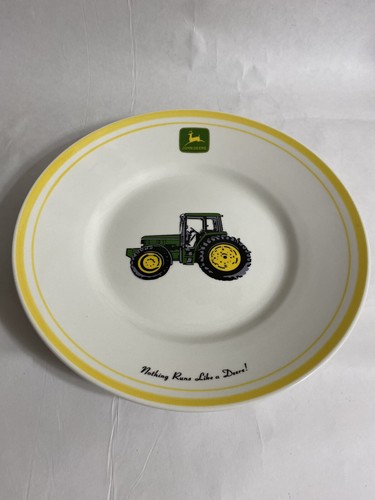 Gibson john deere dinner plate - gibson,