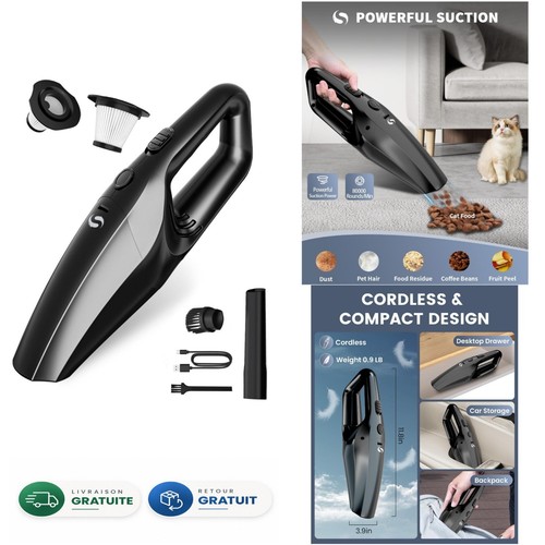 Aspirateur main sans fil - aspirateur,