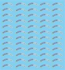 DECALS 1/43 Michelin Pilot Sport Tire Marking (Rally Cars)