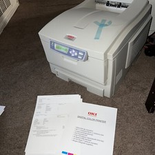Okidata C5200 ne Printer Working Condition No Drivers Included Ink 1.2k Prints