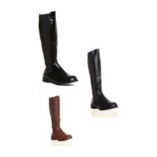 Femmes Genou Haut Bottes