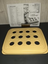 Tupperware  Grand Ravioles Party Plaque de 12 Ravioles  25.3x31.1x2.5 + Recettes