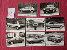 59 /  TALBOT SAMBA  1981 et