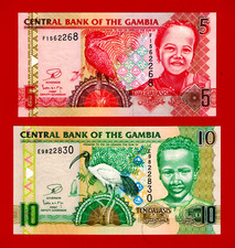 2013 GAMBIA UNC NOTES 5