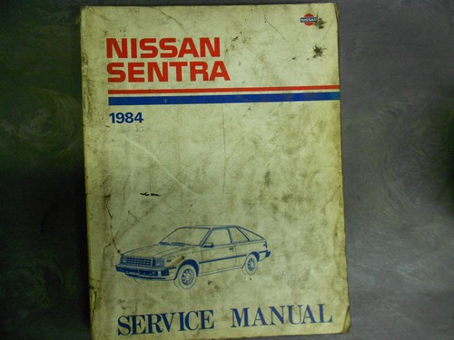 1984 nissan sentra manuel - sentra,