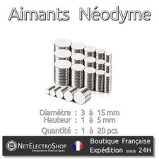 Aimants Néodyme Rond Disque