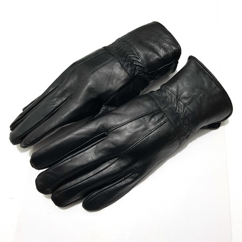 Gants hiver cuir - d'hiver, en