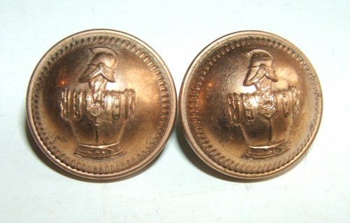 Lot boutons cuivrés - 2,