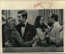 1970 Press Photo Prince Charles dances with Jocelyne Rouleau at dinner dance