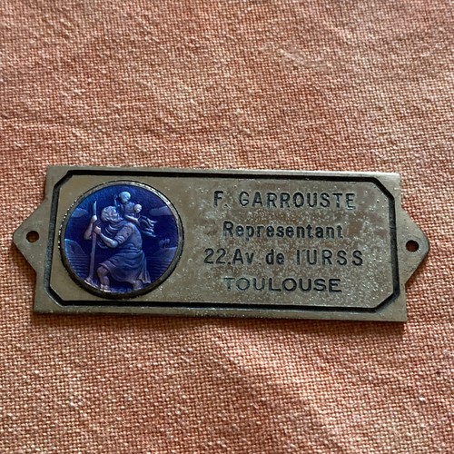 Christophe plaque - ,,