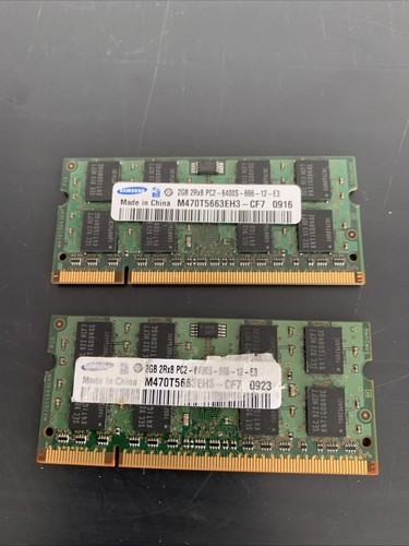 Lot 2x2gb samsung - 2x2gb(4gb):samsung, m4