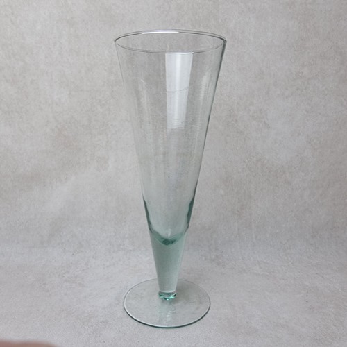 Vase verre haut transparent - haut,