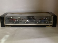 * SOLIDO Coffret 4 Voitures