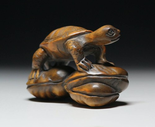 Ancien netsuke japonais - ancien,