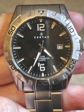 Montre CERTUS homme Fond Noir 