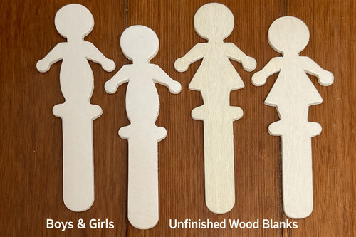 24pc unfinished wood - 24pc,