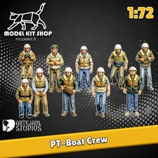 1:72 - WW2 Equipage PT BOAT