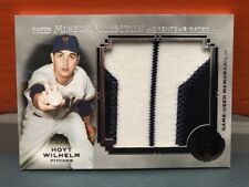 2013 Topps Museum Collection Momentous Material Hoyt Wilhelm Patch #’d 5