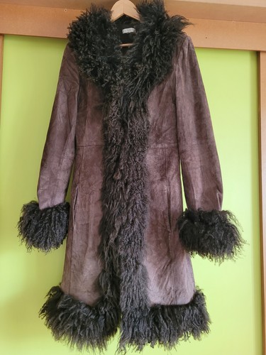Magnifique manteau long peau