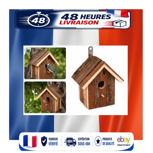 Nichoir oiseaux bois gitano - bois,