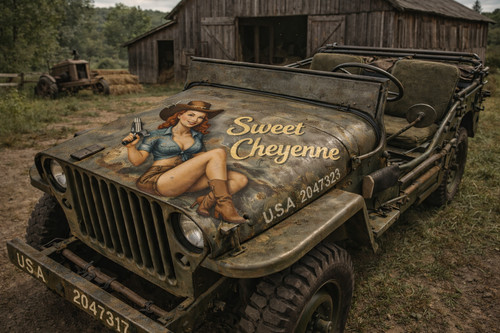 Photo 10x15 jeep - 10x15, art