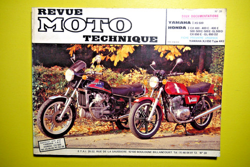 Revue technique moto - revue, 39