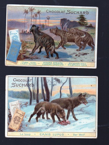 Lot chromos suchard - de,