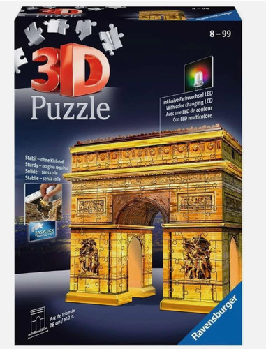 Puzzle building 12522 arc - puzzle, 3d