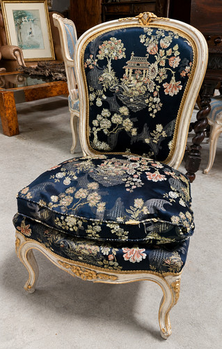 Fauteuil chauffeuse style - de,