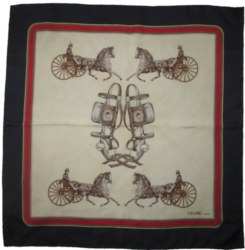 Celine foulard soie - foulard,