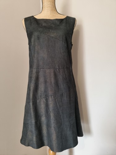 Drome robe luxe cuir - :,