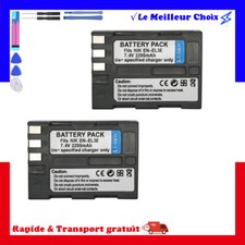 2x Batterie EN-EL3e ENEL3e