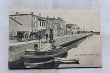 Marans, le port, Charente Maritime 17