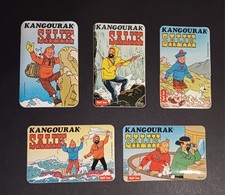 TINTIN 5 Autocollants