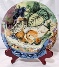 SABATIER  Belle Cuisine 4507 7"  Dessert / Bread Plate  Fish  French Country XC