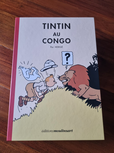 Tintin congo hergé - tintin, moulinsart