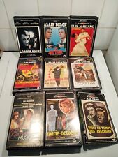 Lot 8 VHS René Chateau + 1 Jaquette Seule Non Testées