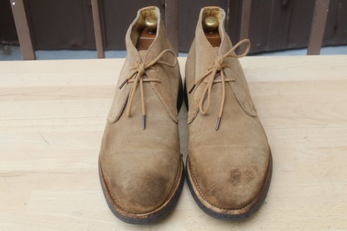Chaussure boots santoni daim - chaussure,