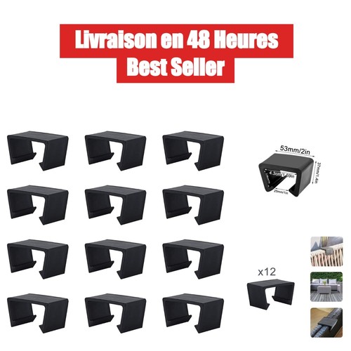 Lot clips alignement - 12,