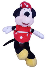 Disney Minnie Happy Plush Red 32cm Original Girl Girl Girl
