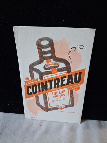 Buvard vintage cointreau - buvard,