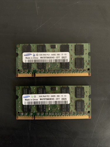 Lot 2x2gb samsung - lot, 2x2gb(4gb):samsung