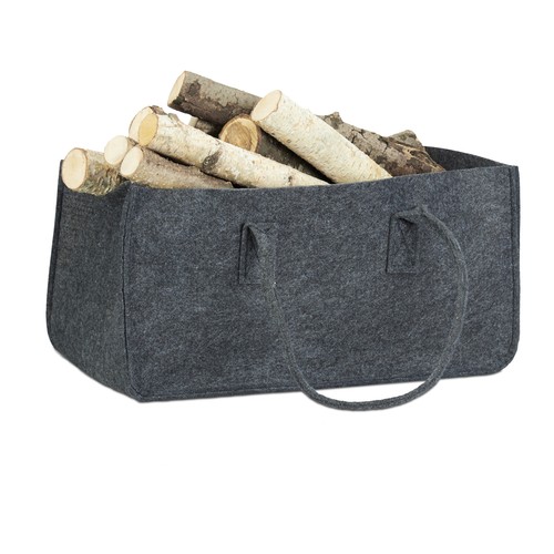 Panier feutre pour bûches - panier,