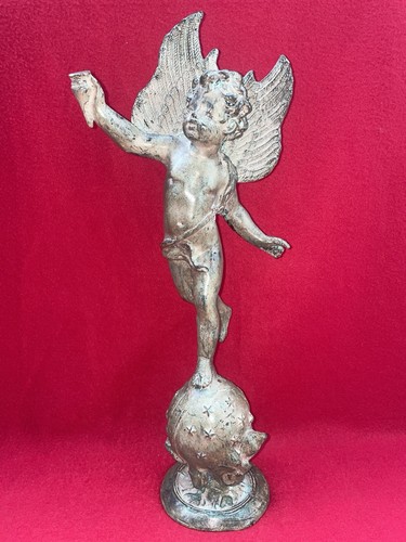 Bronze ange putto - bronze,