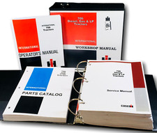 International Farmall 706 Tractor Service Repair Parts Operators Manual 37237+Up